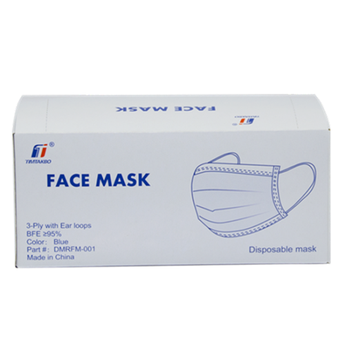 CE Sertifikası ile Tek Kullanımlık Yüz Maskesi